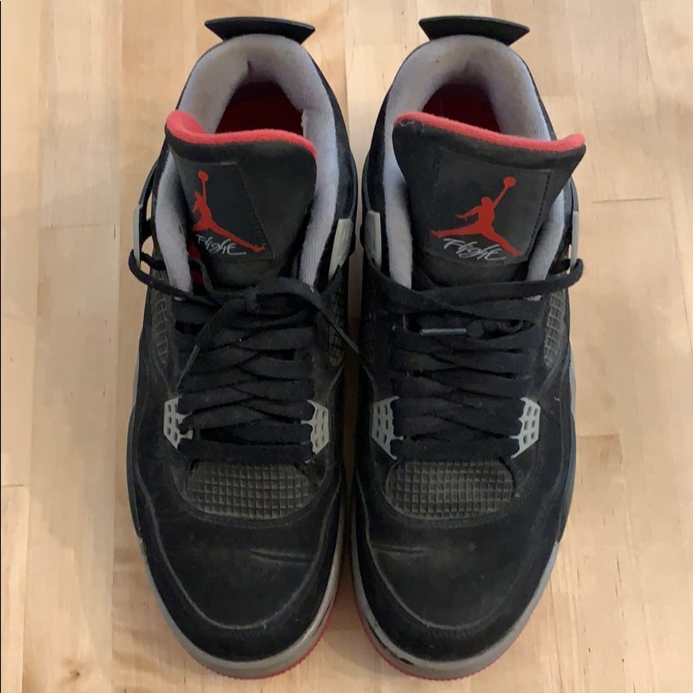Jordan 4 black cement (used)